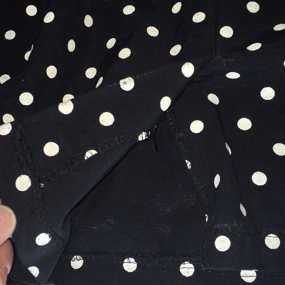 🐾VTG 80s circa polka dot mini skirt - Picture 6 of 6